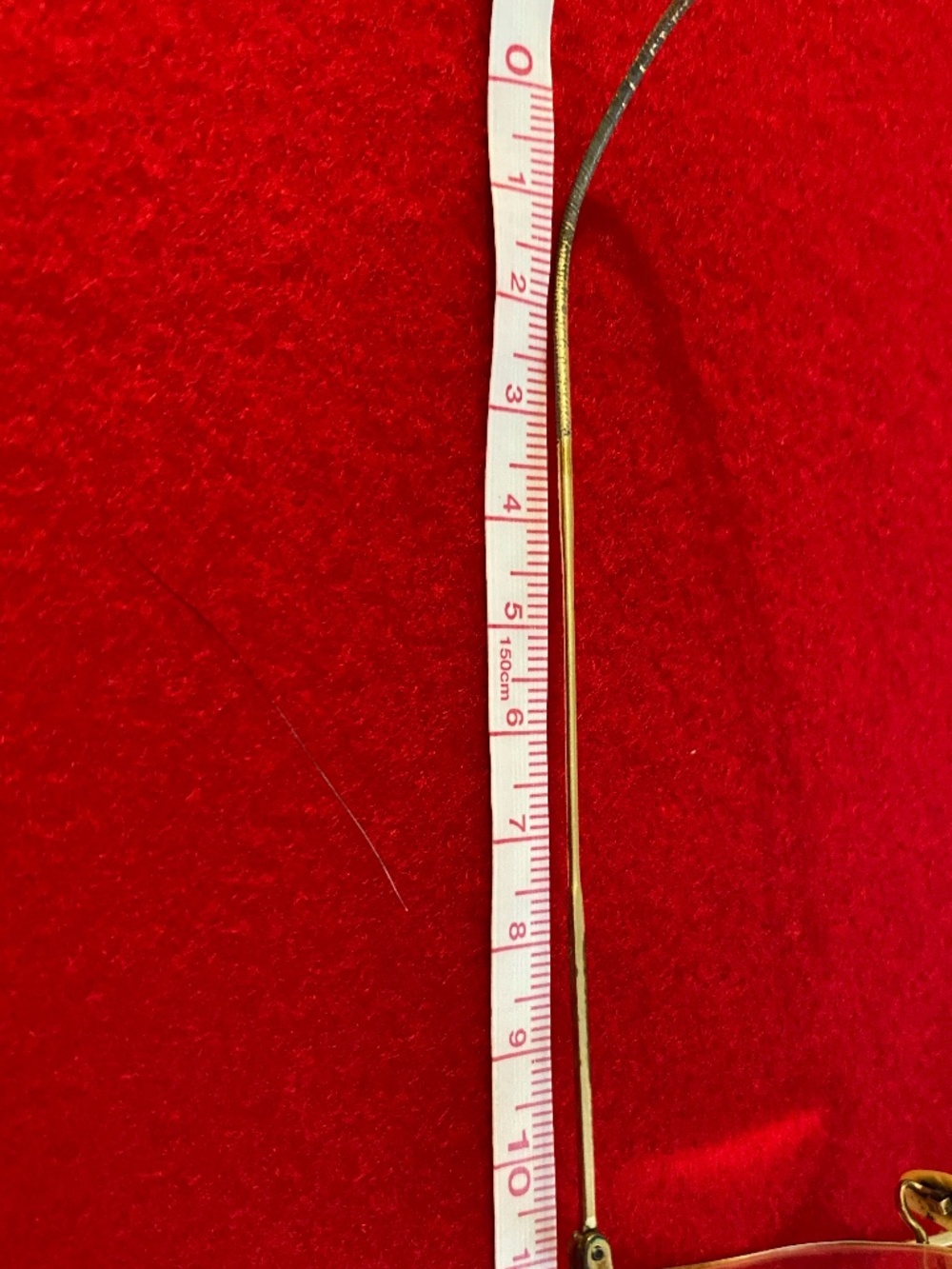 Vintage gold plated eyeglasses - Picture 7 of 7